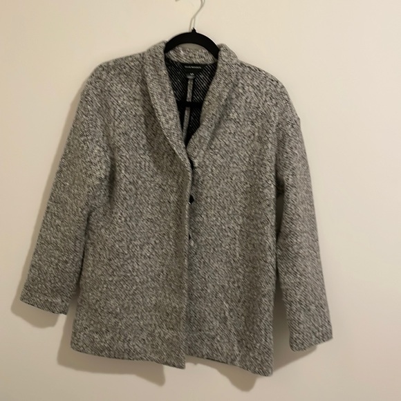 CLUB MONACO | EUC Grey and Black Wool Blazer - Picture 1 of 4